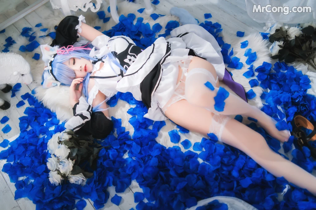 Coser@桜桃喵 Vol.132: 长发蕾姆 (89 photos) – Page 5