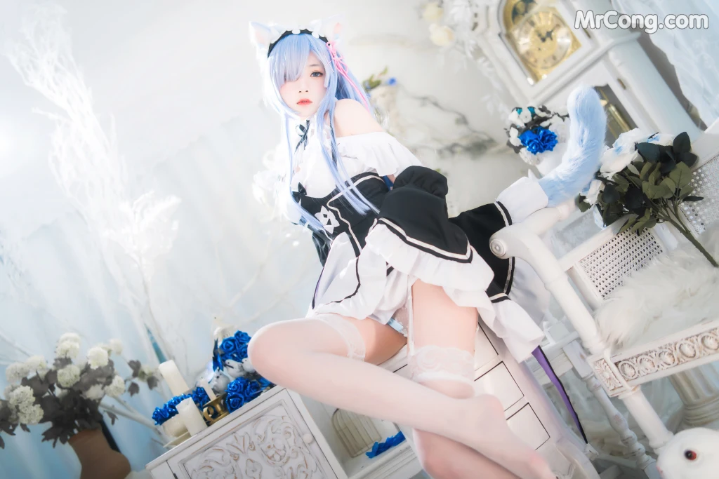 Coser@桜桃喵 Vol.132: 长发蕾姆 (89 photos) – Page 8