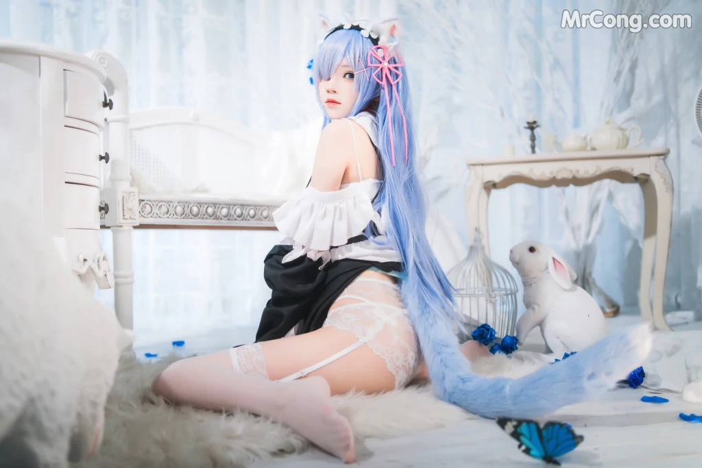 Coser@桜桃喵 Vol.132: 长发蕾姆 (89 photos) – Page 9