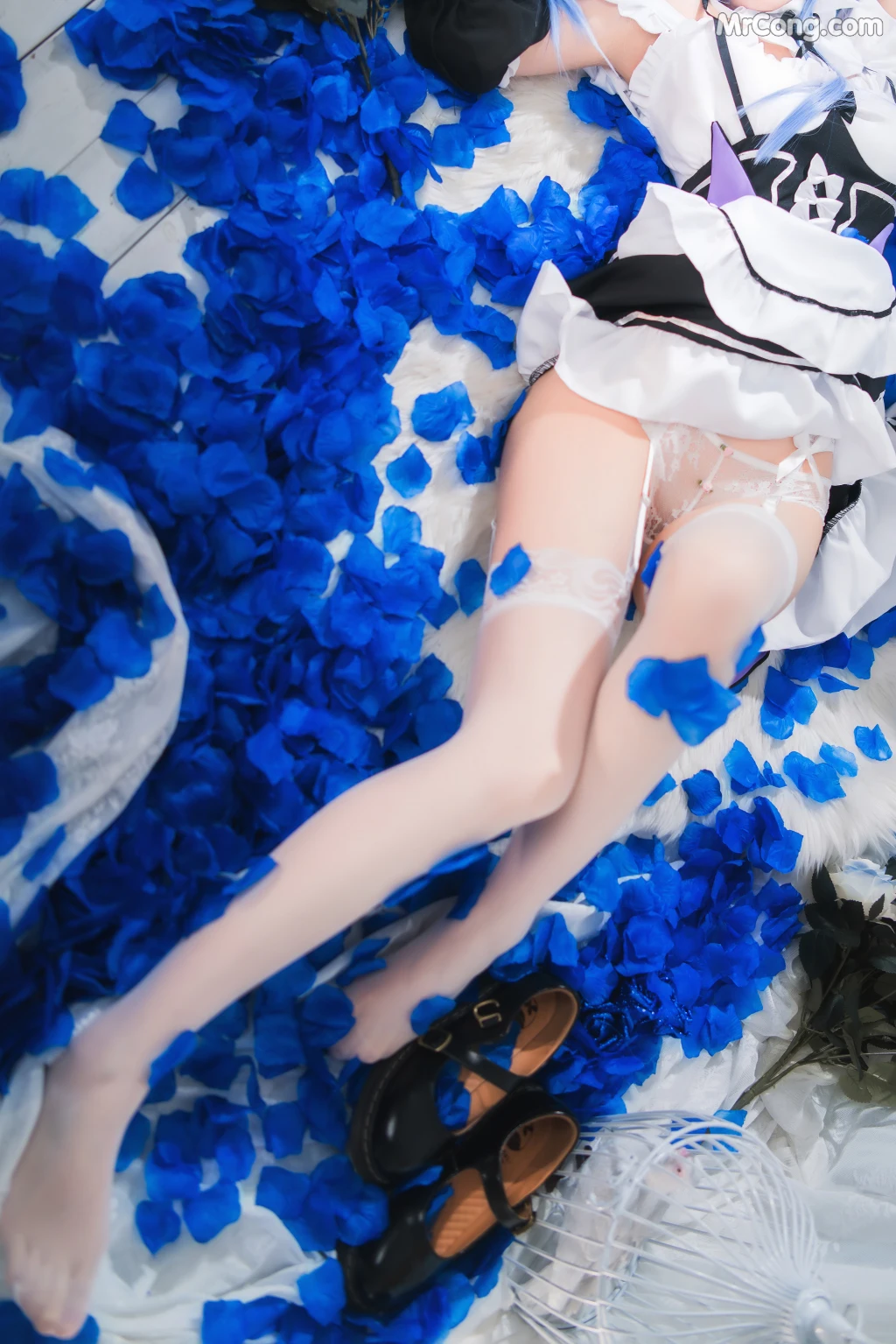 Coser@桜桃喵 Vol.132: 长发蕾姆 (89 photos) – Page 9