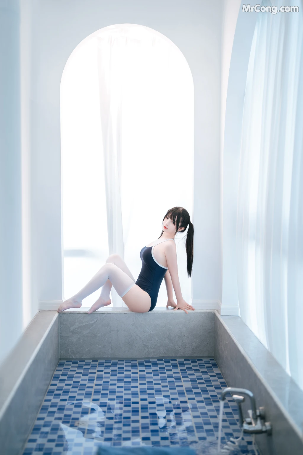 Coser@桜井宁宁 Vol.059: 白丝死库水 (84 photos) – Page 2