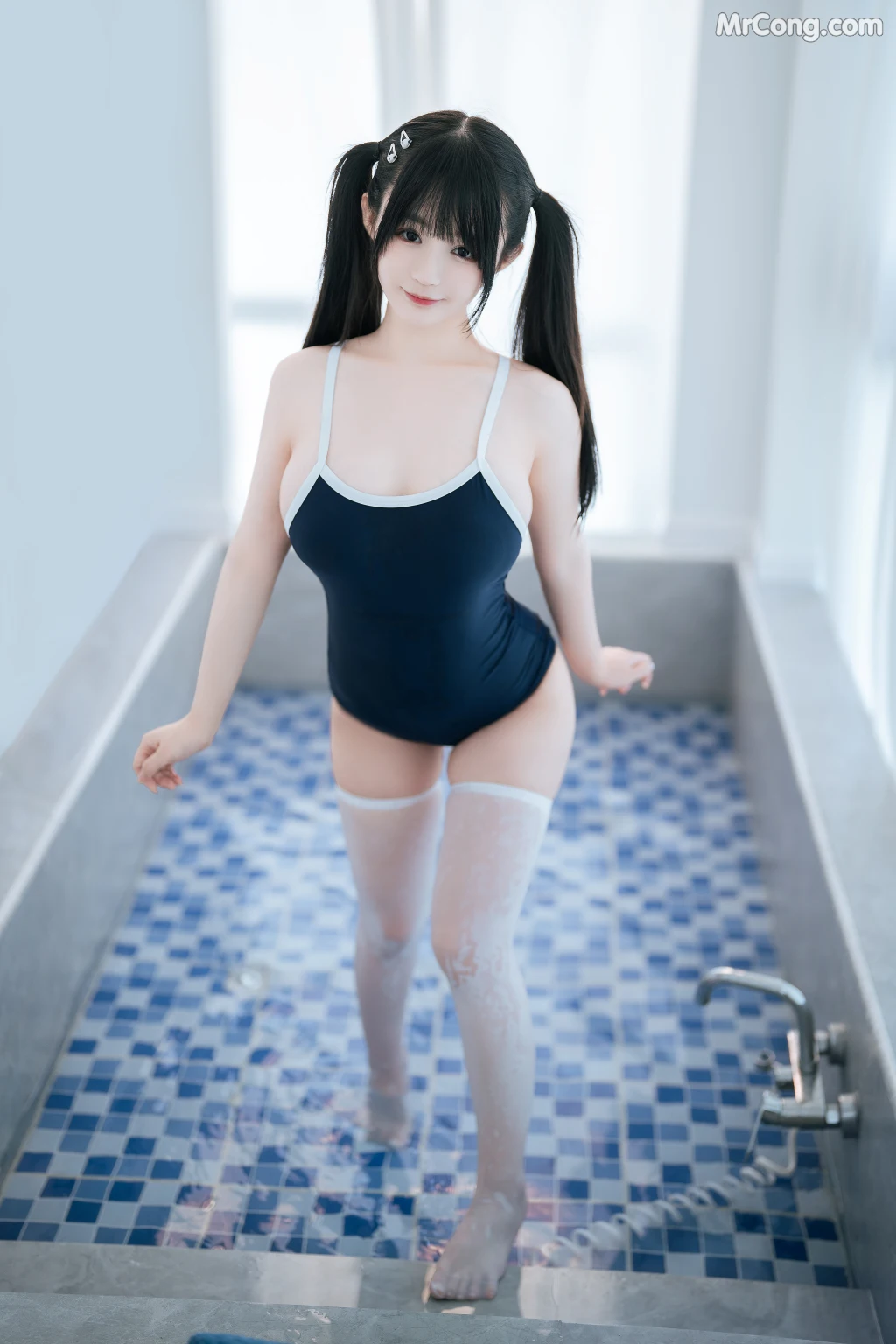 Coser@桜井宁宁 Vol.059: 白丝死库水 (84 photos) – Page 3