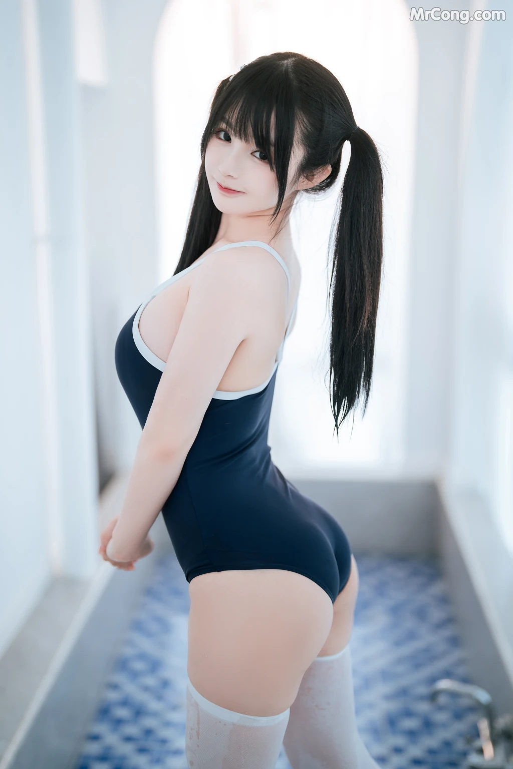 Coser@桜井宁宁 Vol.059: 白丝死库水 (84 photos) – Page 3