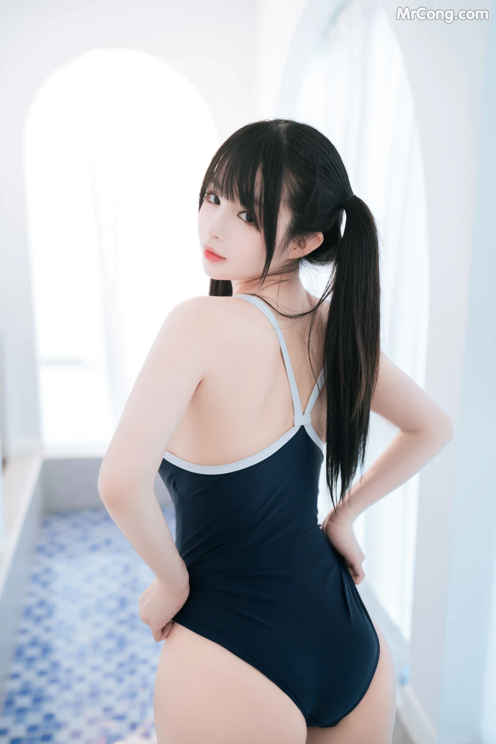 Coser@桜井宁宁 Vol.059: 白丝死库水 (84 photos) – Page 5