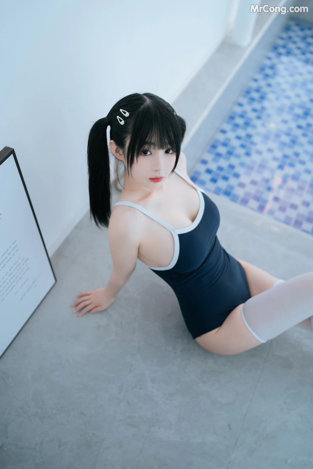Coser@桜井宁宁 Vol.059: 白丝死库水 (84 photos) – Page 5