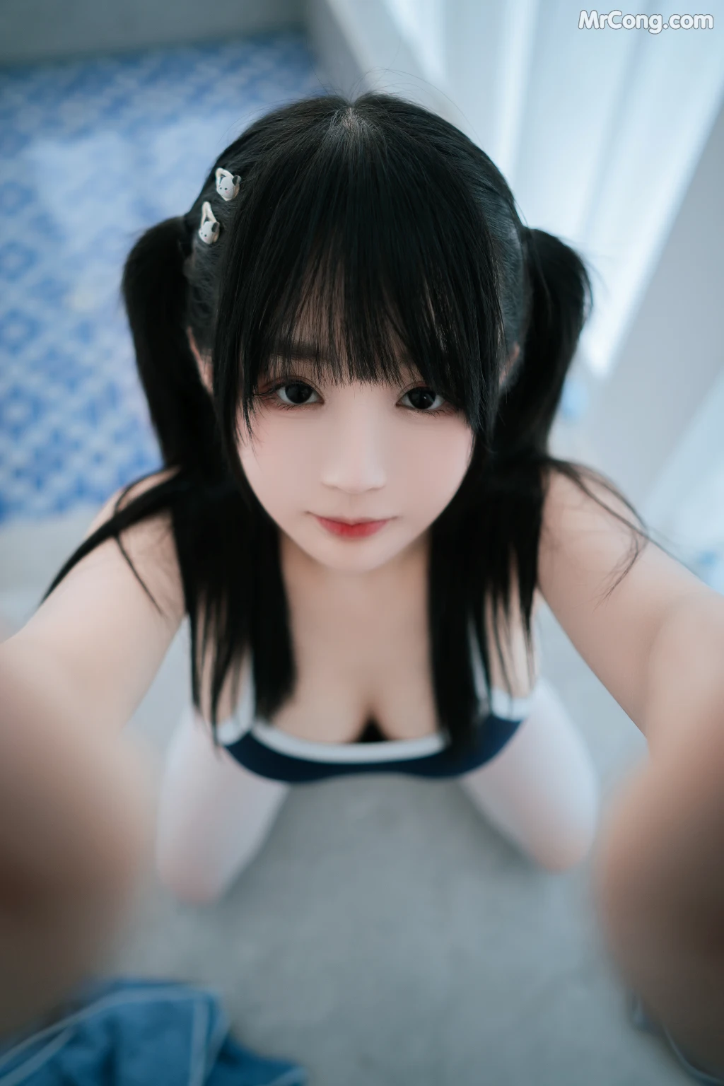 Coser@桜井宁宁 Vol.059: 白丝死库水 (84 photos) – Page 7