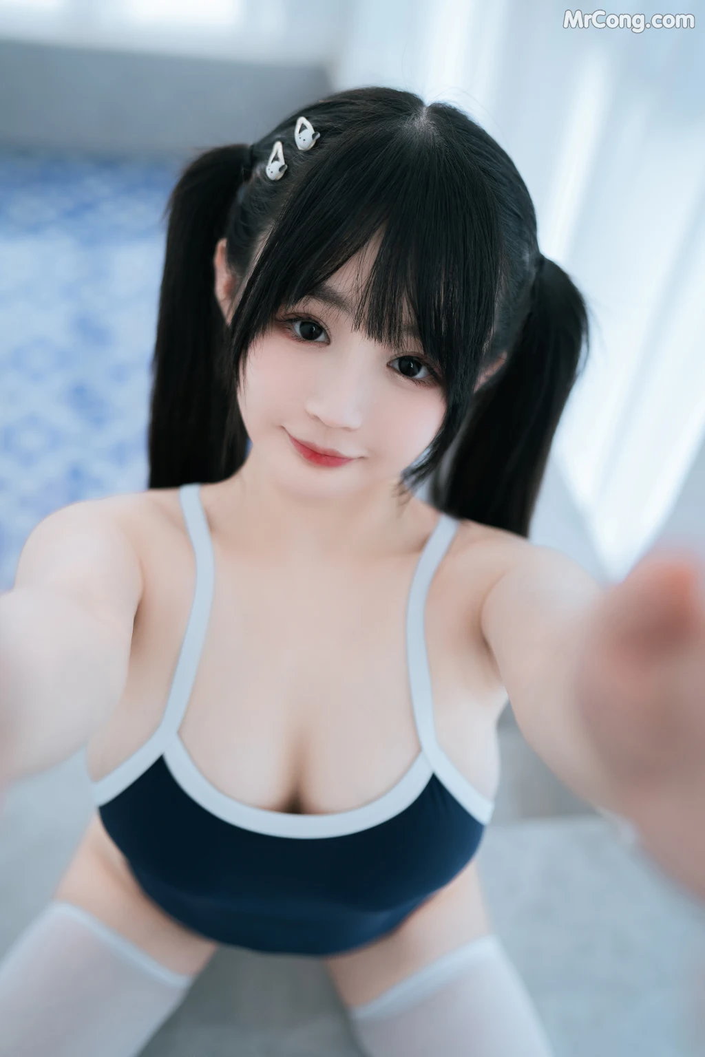 Coser@桜井宁宁 Vol.059: 白丝死库水 (84 photos) – Page 7