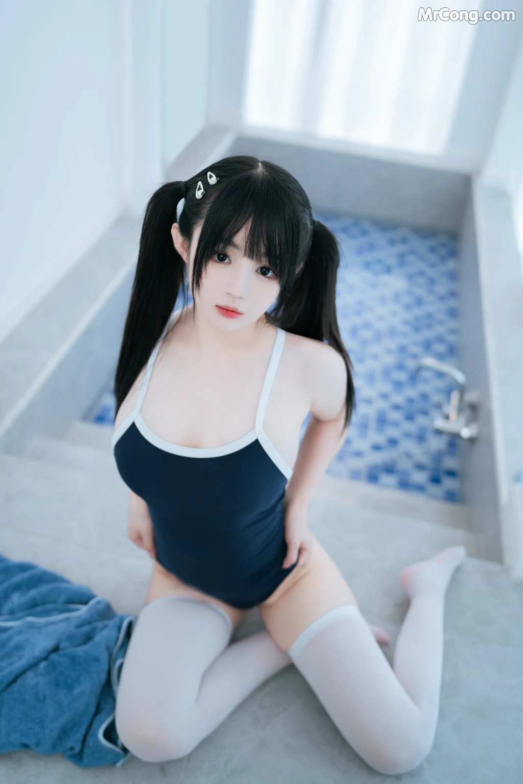 Coser@桜井宁宁 Vol.059: 白丝死库水 (84 photos) – Page 8
