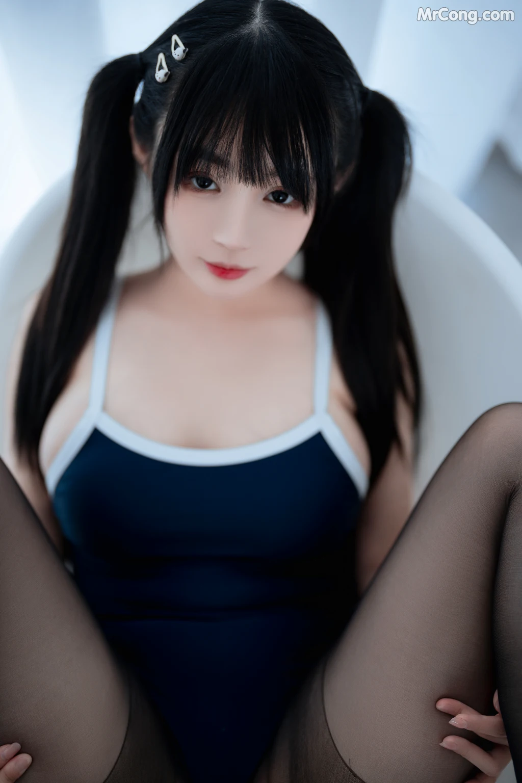 Coser@桜井宁宁 Vol.060: 黑丝死库水 (78 photos) – Page 6