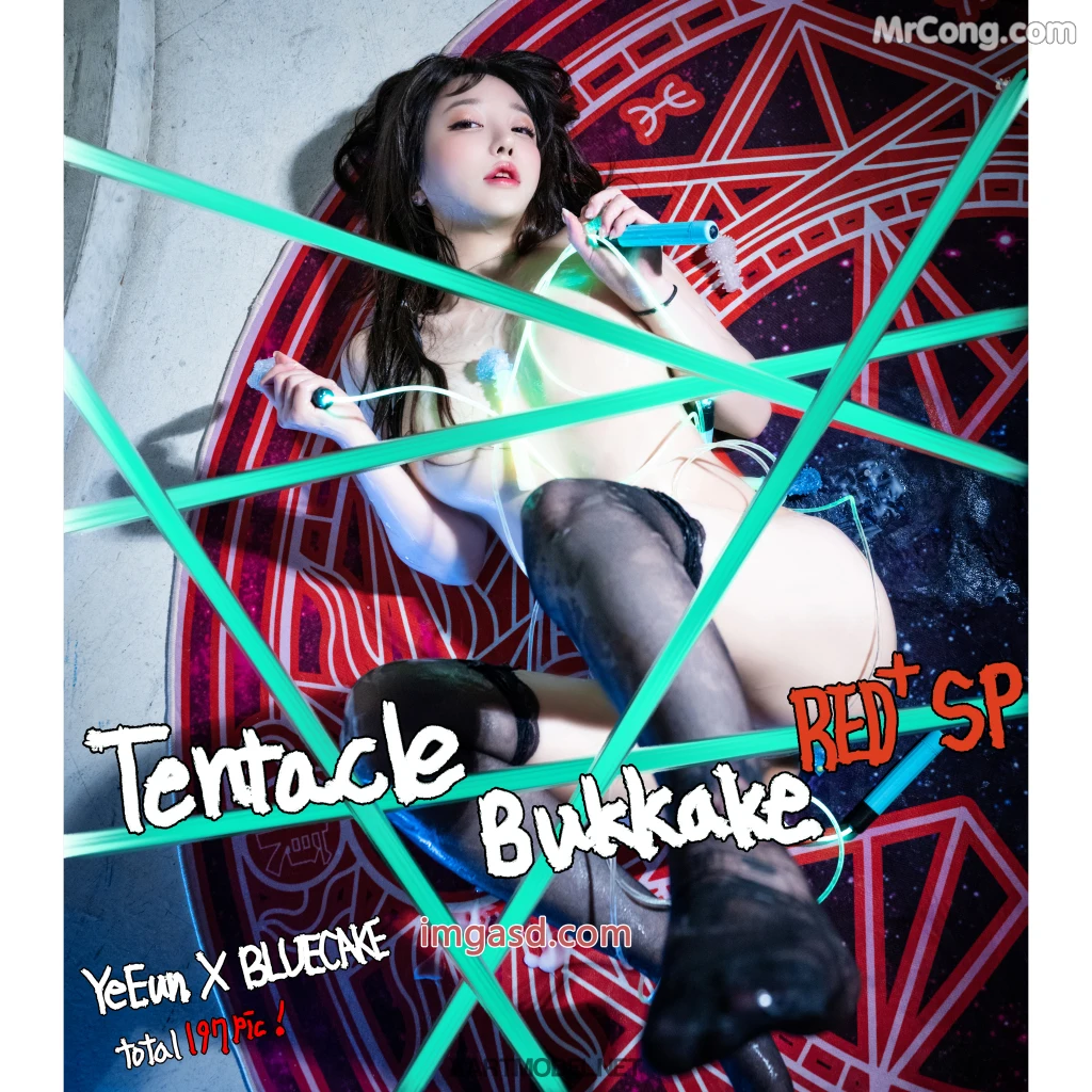[BLUECAKE] Son Ye-Eun (손예은): Tentacle Bukkake (120 photos) – Page 6