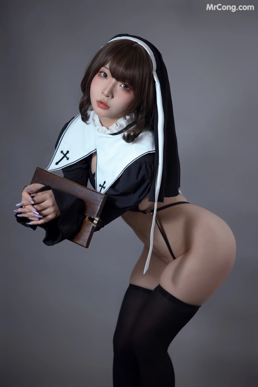Coser@yuuhui玉汇 No.015: 罪罚修女 (95 photos)