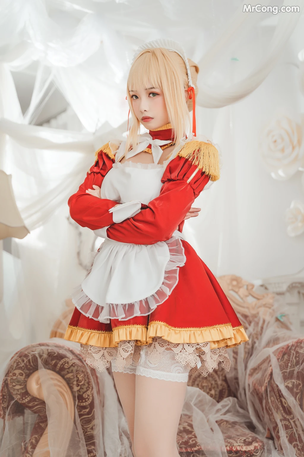 Coser@雯妹不讲道理 No.028: 尼禄女仆 (20 photos) – Page 2