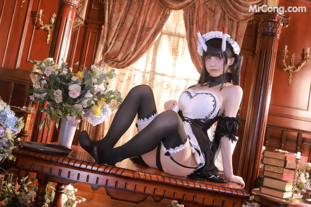 Coser@水淼Aqua Vol.129: AzurLane诺西罗女仆 (61 photos) – Page 2