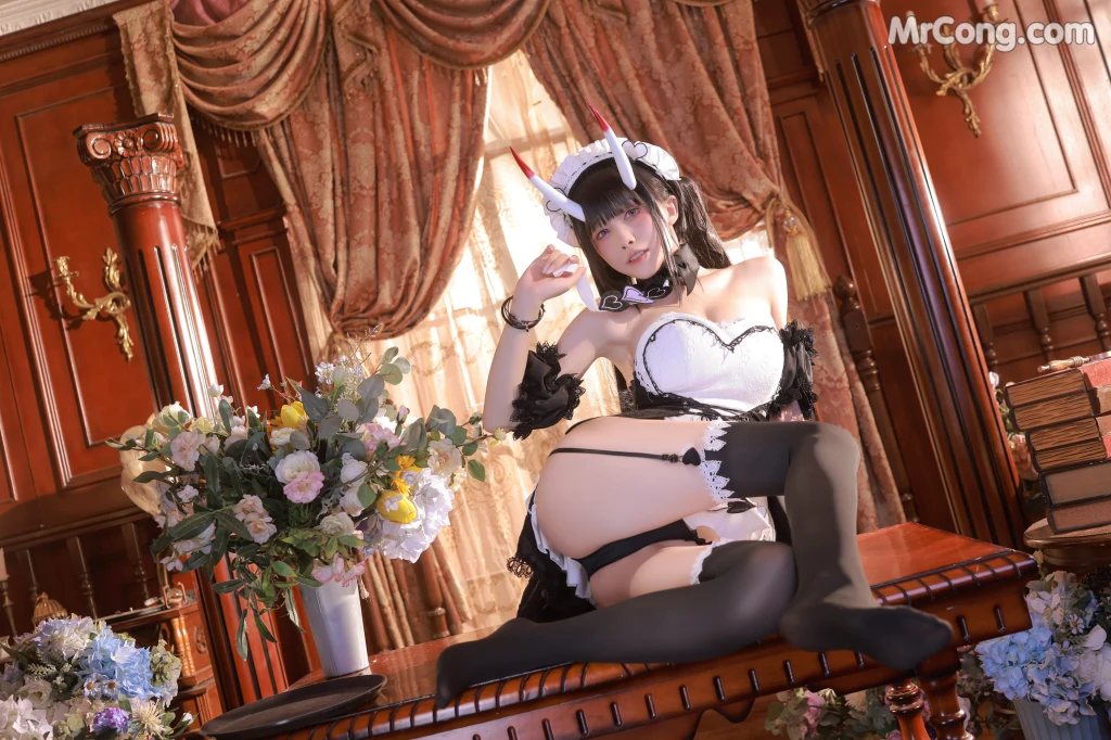 Coser@水淼Aqua Vol.129: AzurLane诺西罗女仆 (61 photos) – Page 2