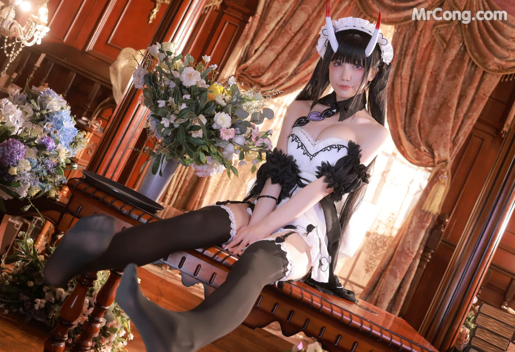 Coser@水淼Aqua Vol.129: AzurLane诺西罗女仆 (61 photos) – Page 3