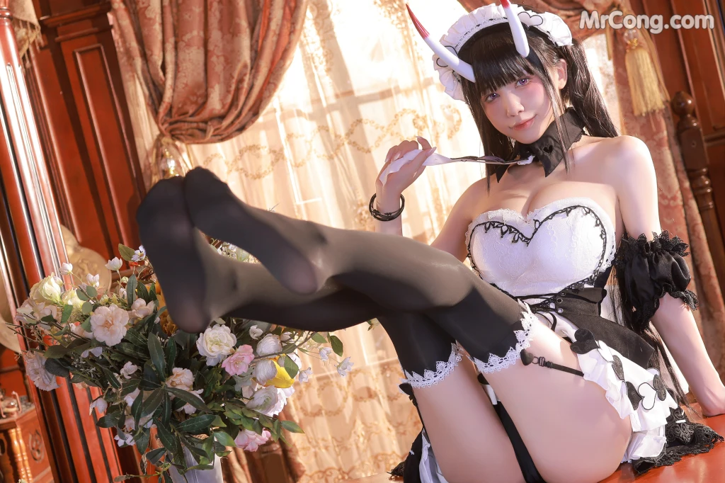 Coser@水淼Aqua Vol.129: AzurLane诺西罗女仆 (61 photos) – Page 3