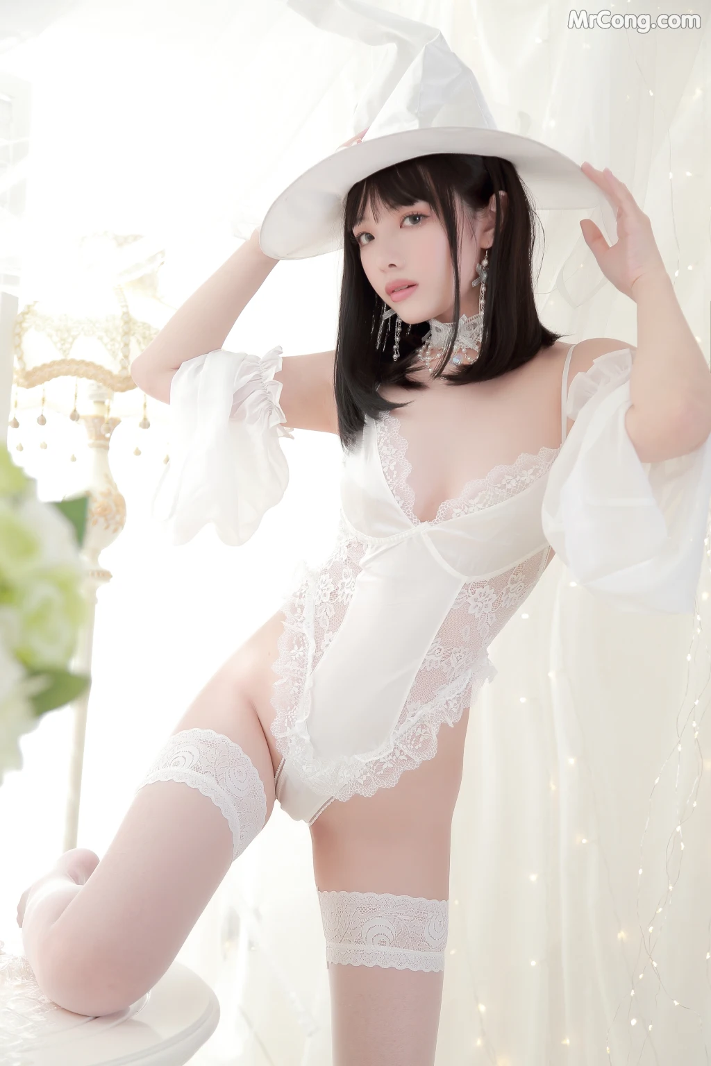Coser@雯妹不讲道理 No.030: 白女巫 (34 photos) – Page 4
