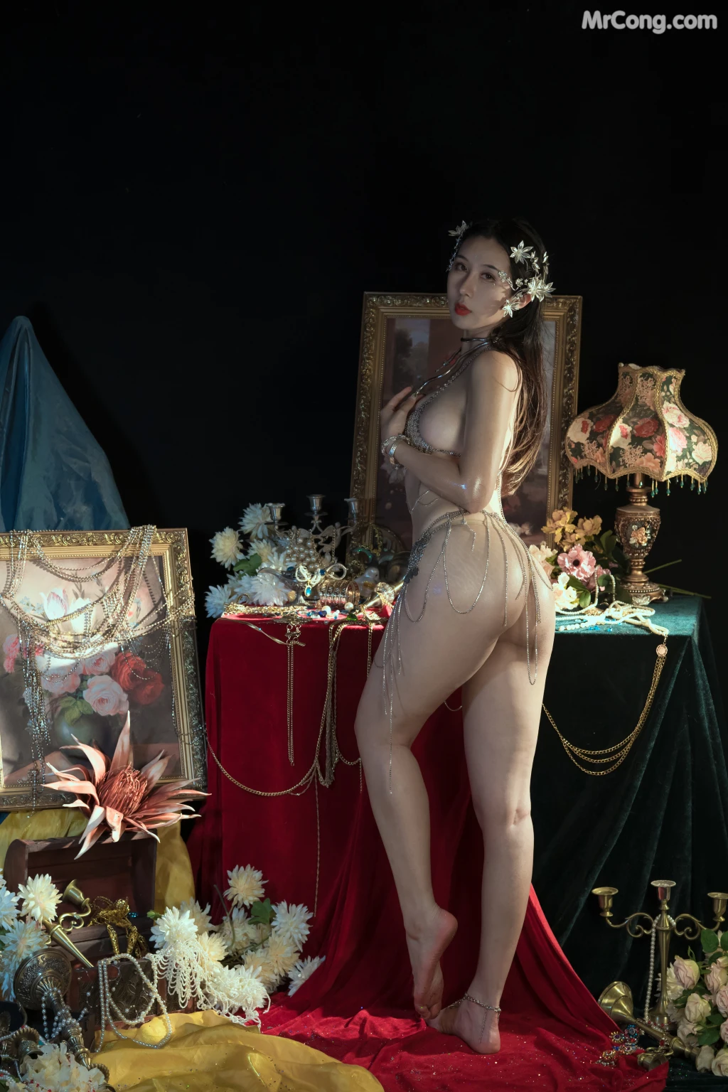 Coser@云溪溪 (Yunx1x1) Vol.027: 奶桃 晨曦 (39 photos)