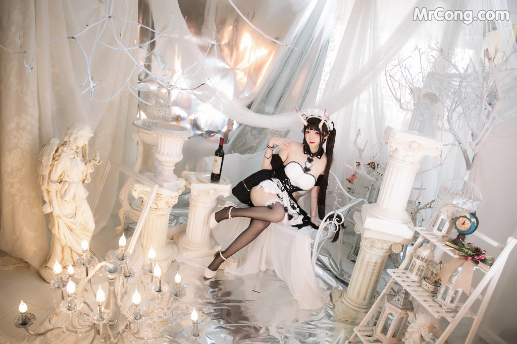 Coser@雪晴Astra (雪晴嘟嘟) Vol.041: 能代女仆 (60 photos) – Page 4