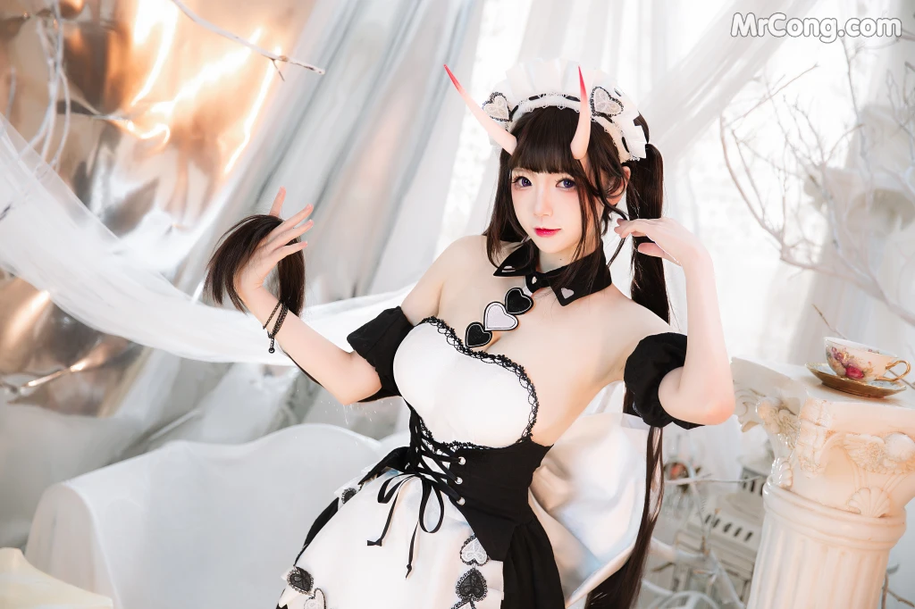 Coser@雪晴Astra (雪晴嘟嘟) Vol.041: 能代女仆 (60 photos) – Page 4