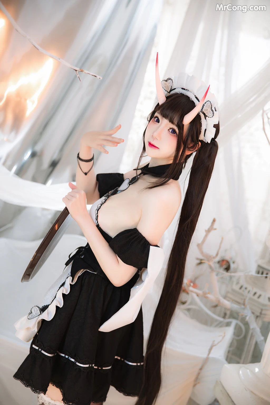 Coser@雪晴Astra (雪晴嘟嘟) Vol.041: 能代女仆 (60 photos) – Page 5