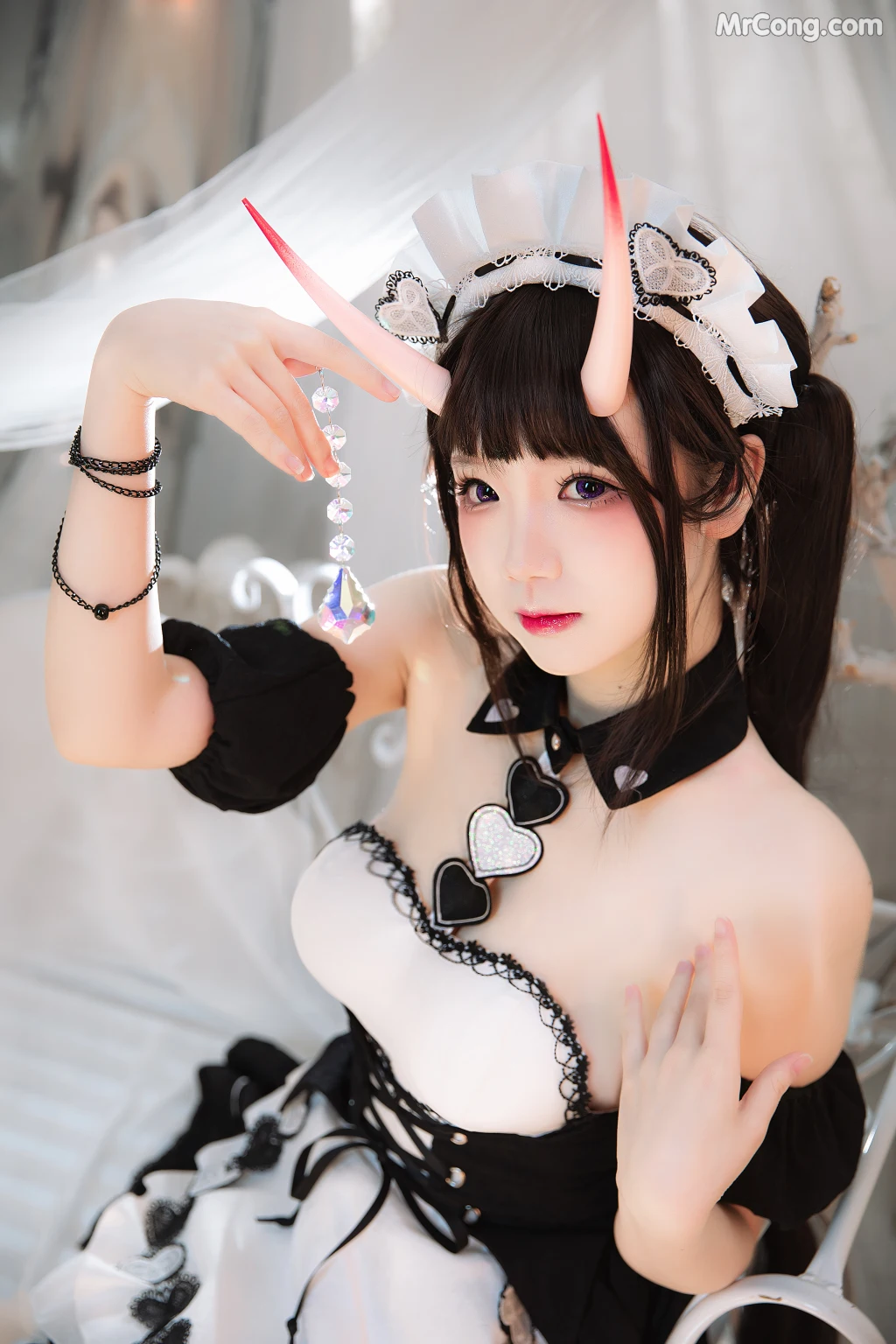 Coser@雪晴Astra (雪晴嘟嘟) Vol.041: 能代女仆 (60 photos) – Page 5