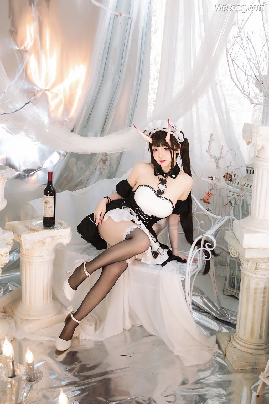 Coser@雪晴Astra (雪晴嘟嘟) Vol.041: 能代女仆 (60 photos) – Page 6