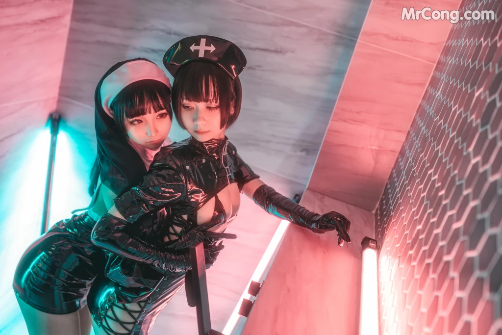 Coser@蠢沫沫 (chunmomo) Vol.071: 修女×护士 (50 photos) – Page 3