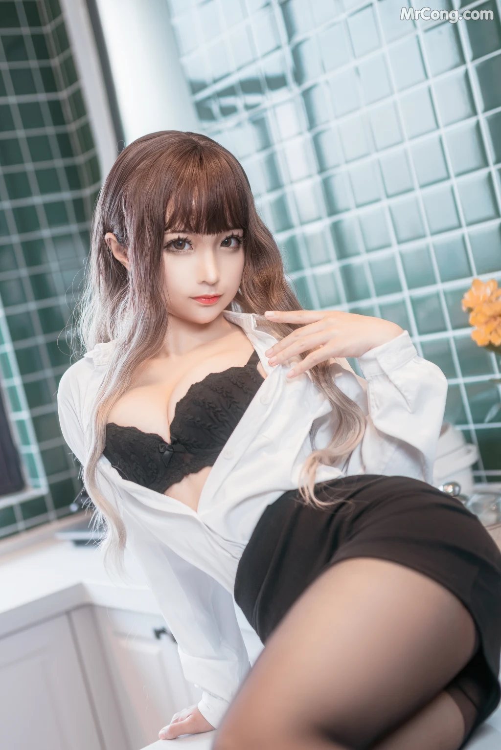 Coser@蠢沫沫 (chunmomo) Vol.076: 制服 (40 photos)