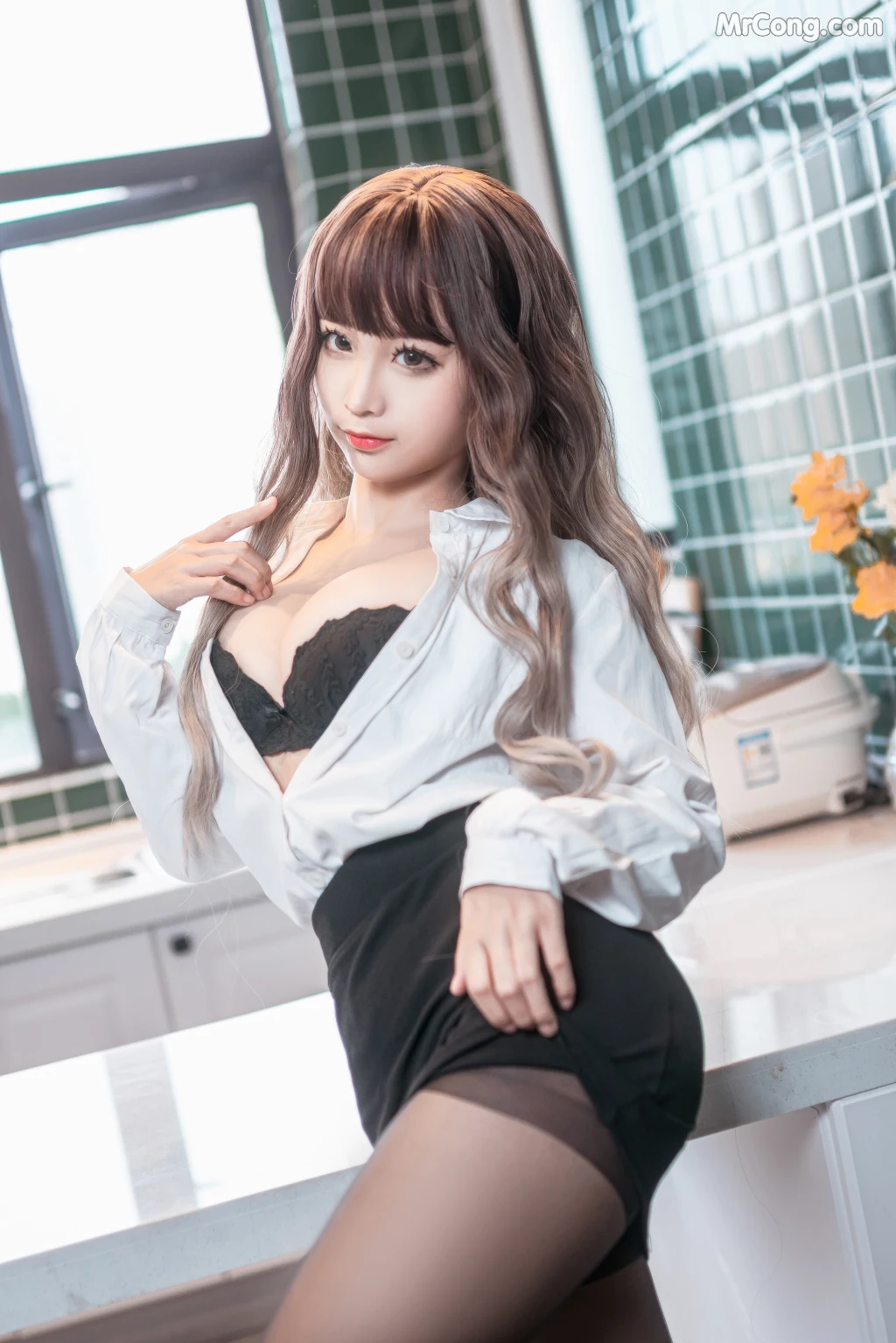 Coser@蠢沫沫 (chunmomo) Vol.076: 制服 (40 photos) – Page 3