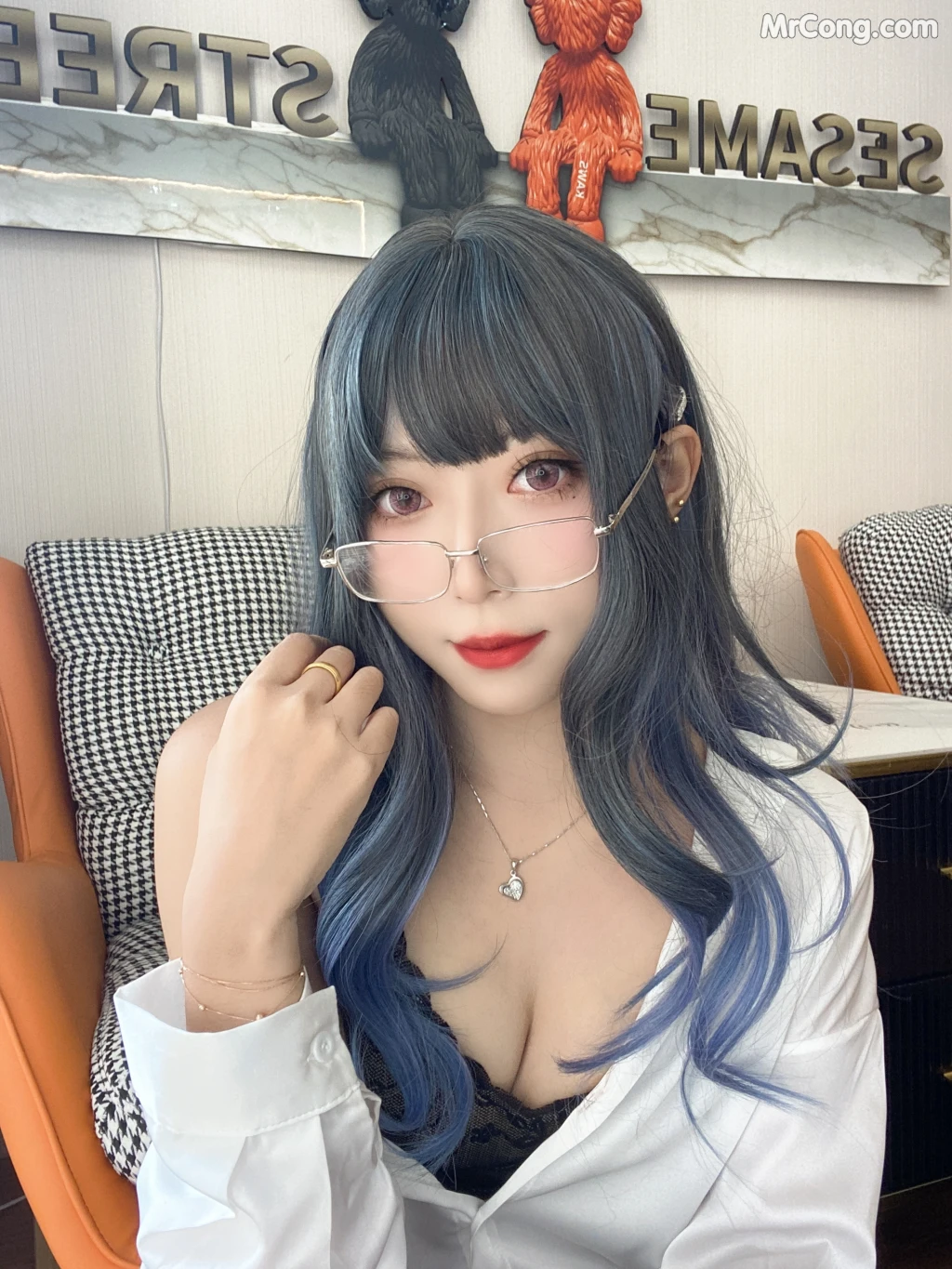 Coser@Money冷冷 No.19: 衬衫裙 (84 photos + 2 videos) – Page 4