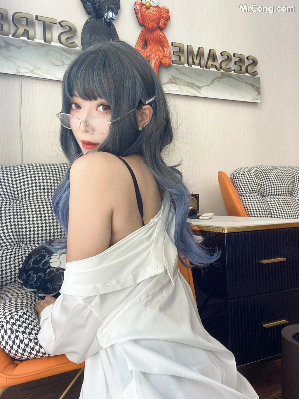 Coser@Money冷冷 No.19: 衬衫裙 (84 photos + 2 videos) – Page 4