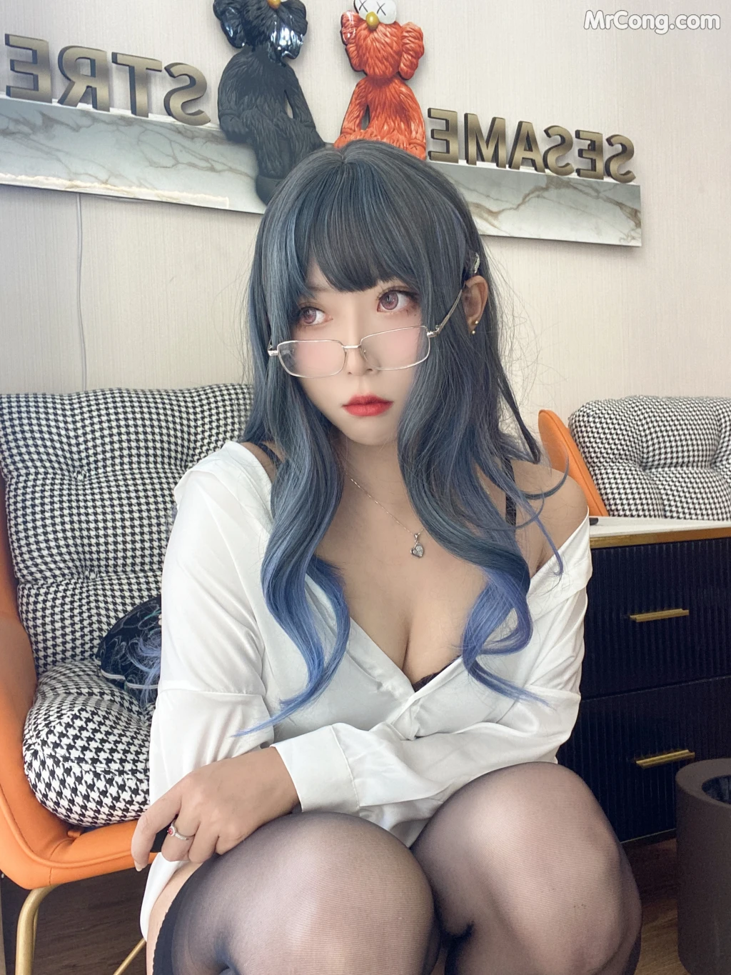 Coser@Money冷冷 No.19: 衬衫裙 (84 photos + 2 videos) – Page 5