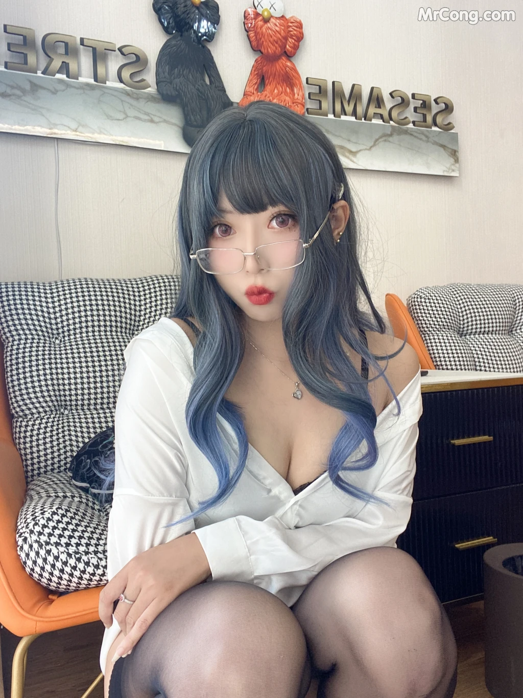 Coser@Money冷冷 No.19: 衬衫裙 (84 photos + 2 videos) – Page 5