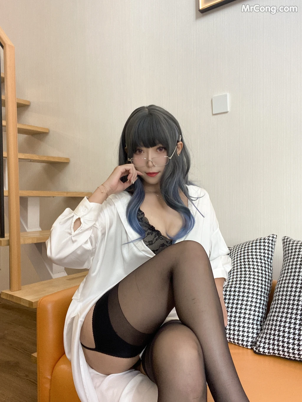 Coser@Money冷冷 No.19: 衬衫裙 (84 photos + 2 videos) – Page 6