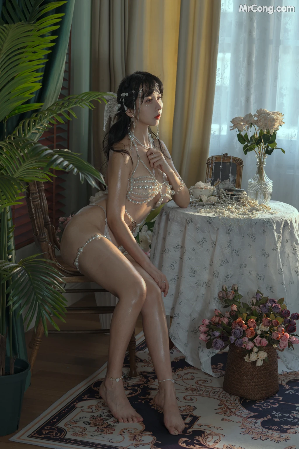 Coser@云溪溪 (Yunx1x1) Vol.28 奶桃 薄暮 (50 photos)