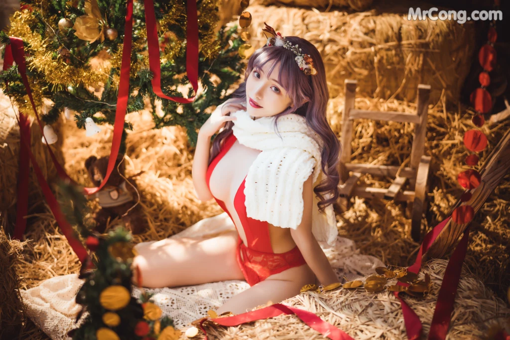 Coser@雯妹不讲道理 No.048: 2020圣诞 (30 photos)