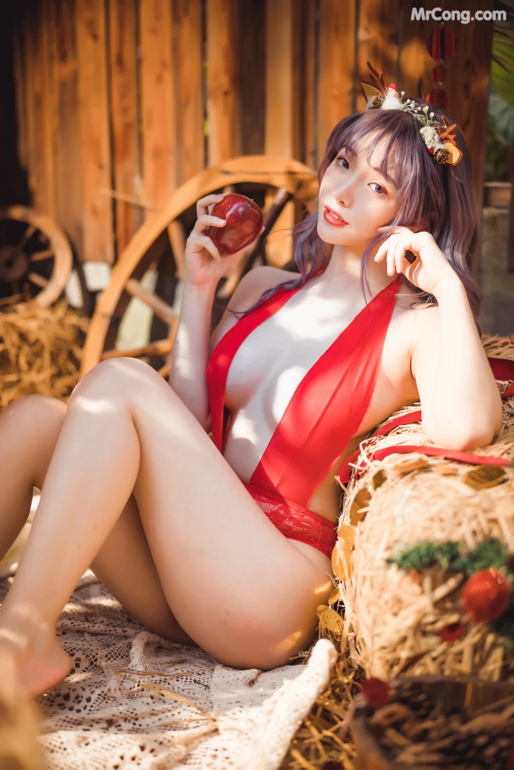 Coser@雯妹不讲道理 No.048: 2020圣诞 (30 photos) – Page 3
