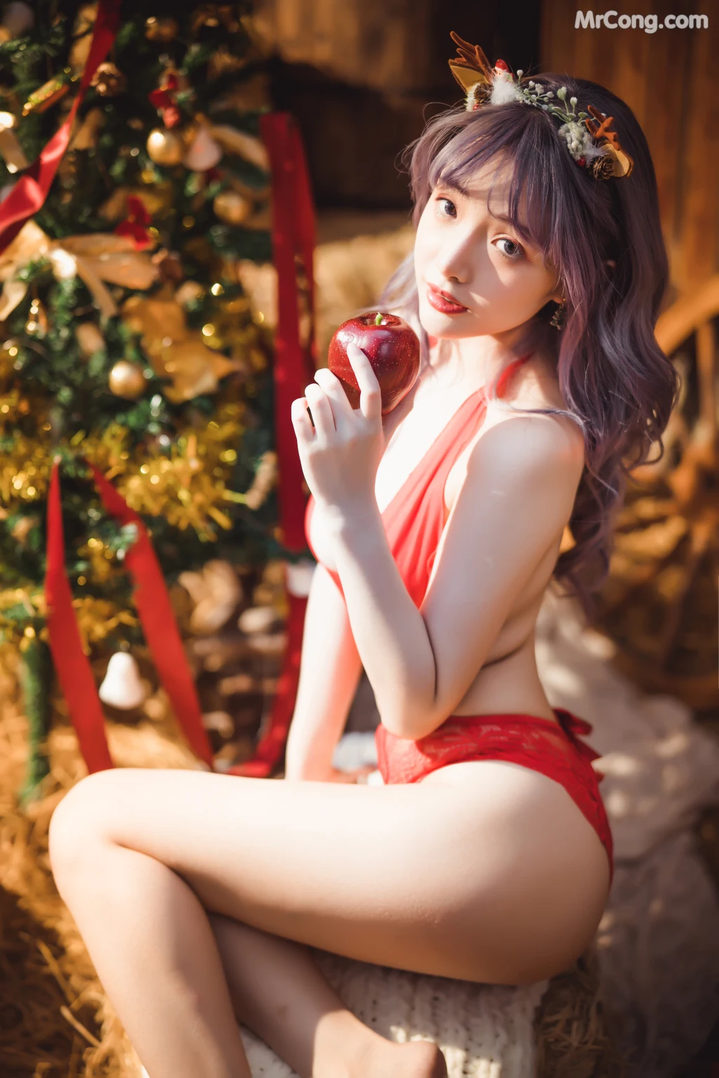 Coser@雯妹不讲道理 No.048: 2020圣诞 (30 photos) – Page 3