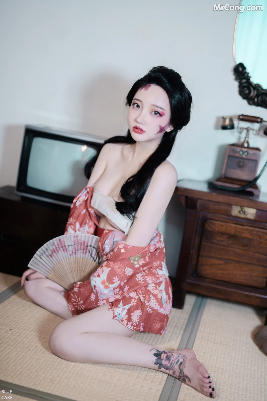 [BLUECAKE] Son Ye-Eun (손예은): RED ONI (105 photos) – Page 9