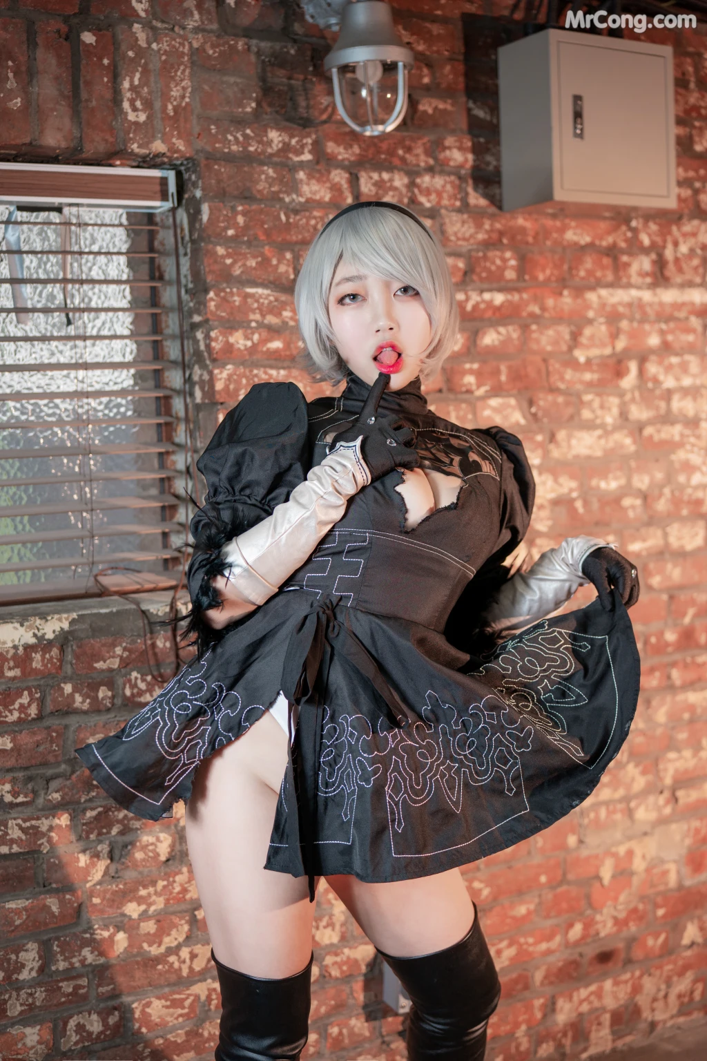 [CreamSoda] Baegle – Nier 2B (54 photos) – Page 2