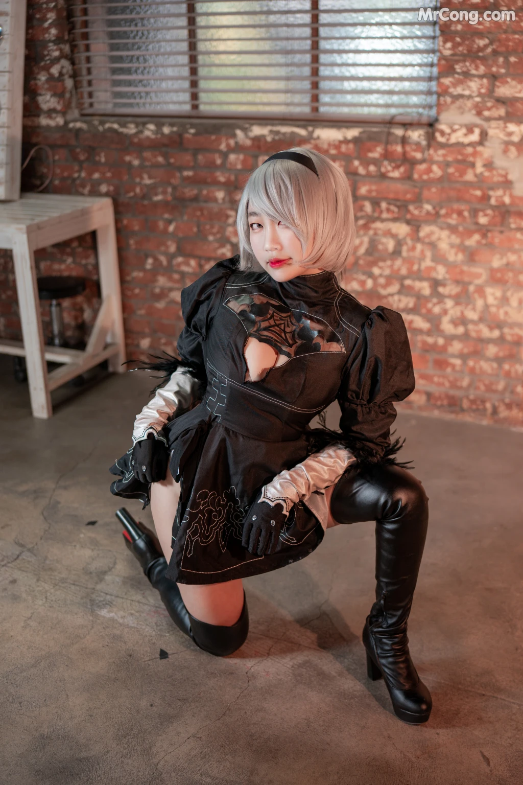 [CreamSoda] Baegle – Nier 2B (54 photos) – Page 2