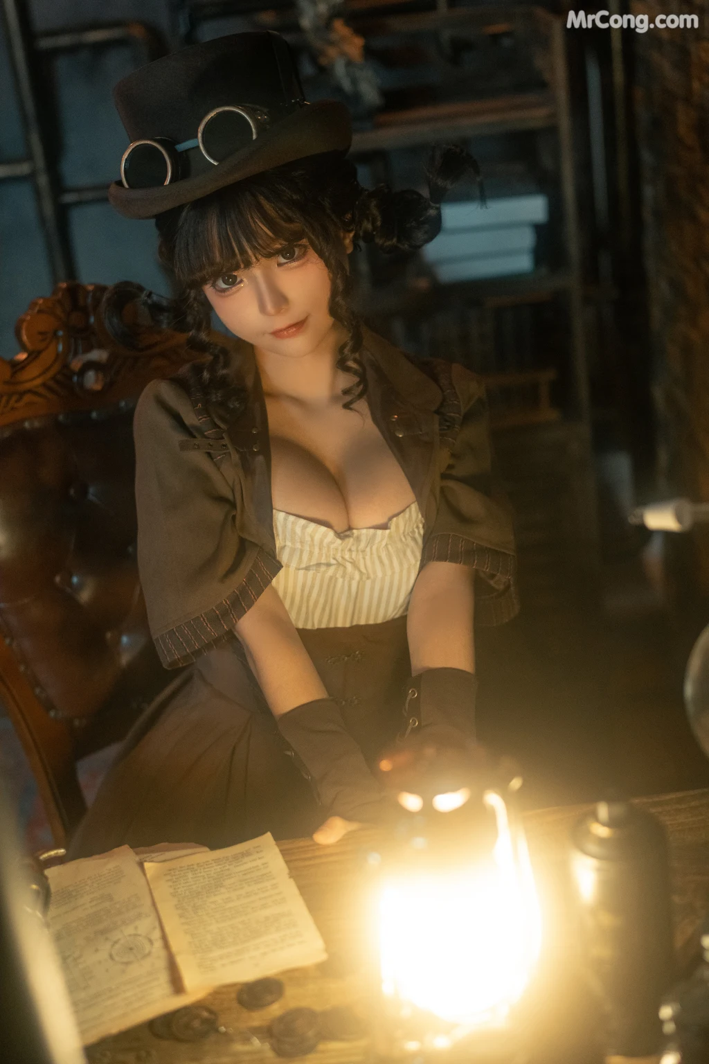 Coser@蠢沫沫 (chunmomo): 蒸汽少女 – Steam Girl (110 photos)