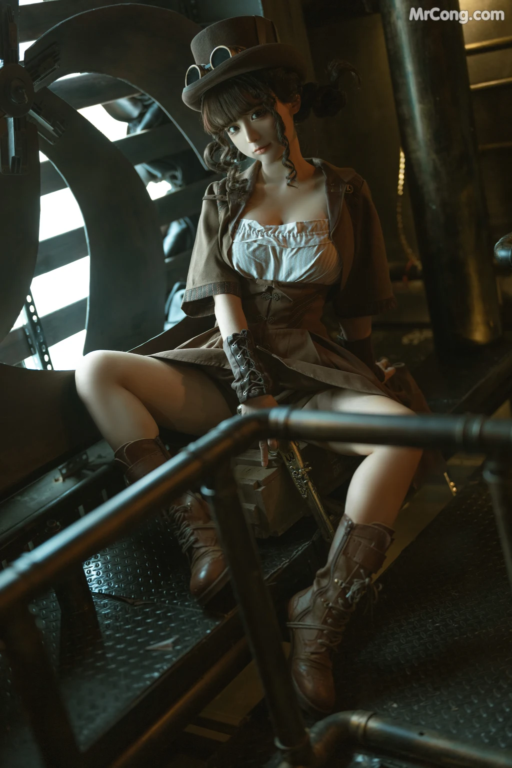 Coser@蠢沫沫 (chunmomo): 蒸汽少女 – Steam Girl (110 photos) – Page 4