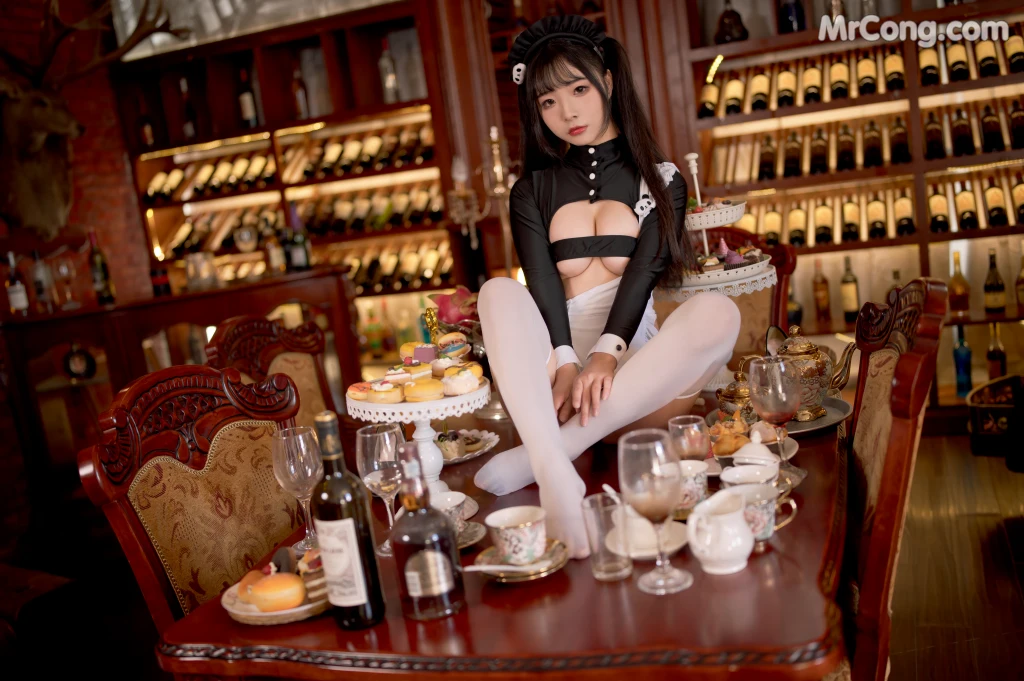 Coser@yuuhui玉汇 No.017: 熊猫女仆 (82 photos) – Page 4