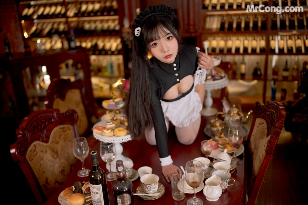 Coser@yuuhui玉汇 No.017: 熊猫女仆 (82 photos) – Page 4
