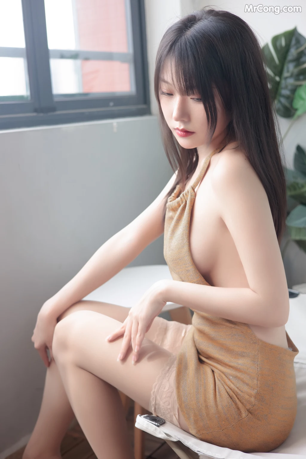 Coser@香草喵露露 No.045: 杨枝甘露 露背裙裙 (54 photos + 1 video) – Page 2