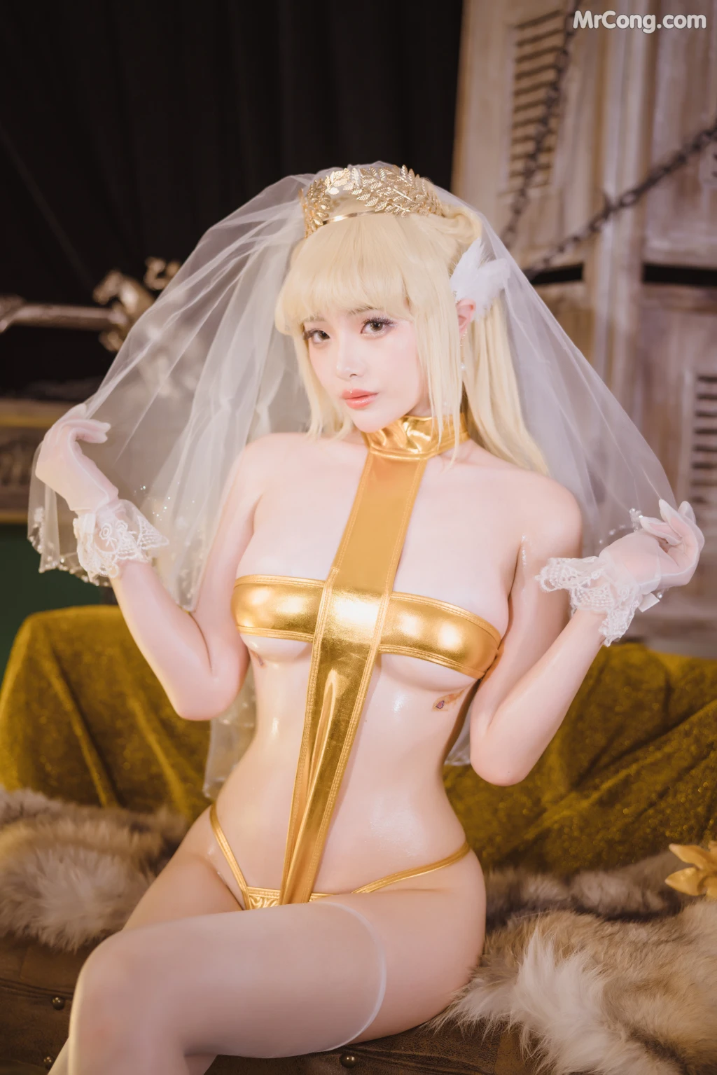 Coser@雯妹不讲道理 No.056: 发光精灵 (50 photos) – Page 5