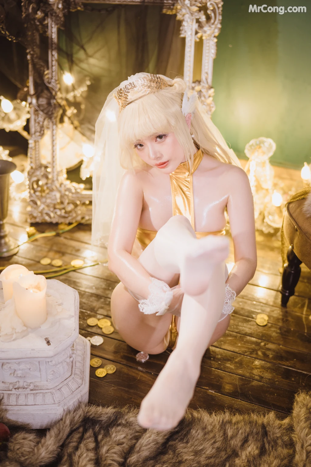 Coser@雯妹不讲道理 No.056: 发光精灵 (50 photos) – Page 5