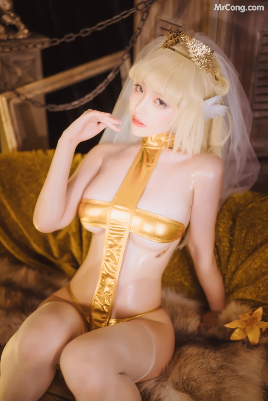 Coser@雯妹不讲道理 No.056: 发光精灵 (50 photos) – Page 5